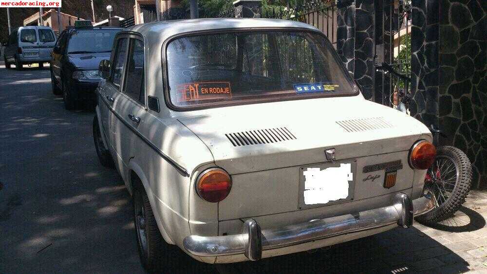 Se vende seat 850 especial lujo 1972 o cambio por 4x4