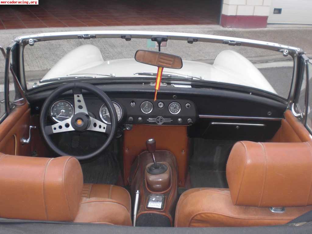 Se vende mg midget mk1 de 1964 descapotable color blanco con