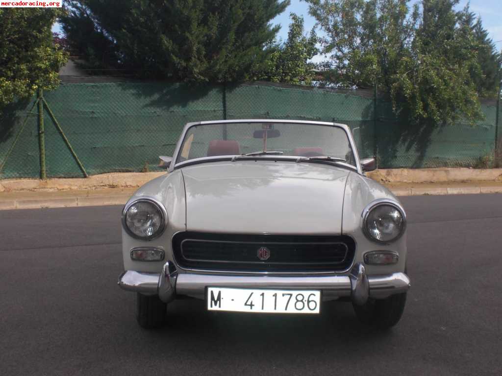 Se vende mg midget mk1 de 1964 descapotable color blanco con