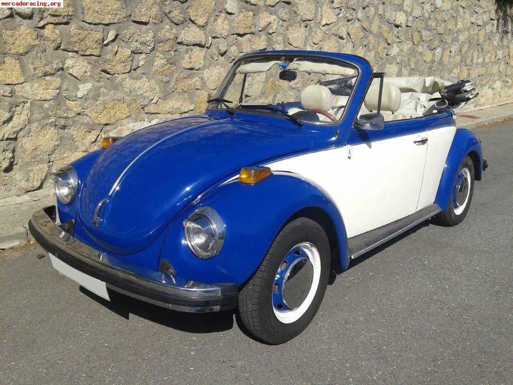 Vw 1303 ls karman cabrio 1977 versión usa