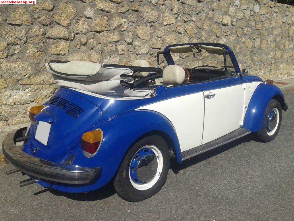 Vw 1303 ls karman cabrio 1977 versión usa