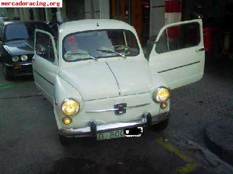 Seat 600 año 70 color blanco