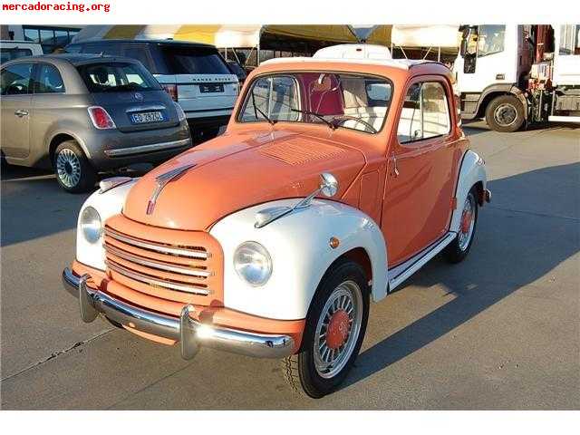 Fiat 500c topolino ano: 1950 precio: 7500