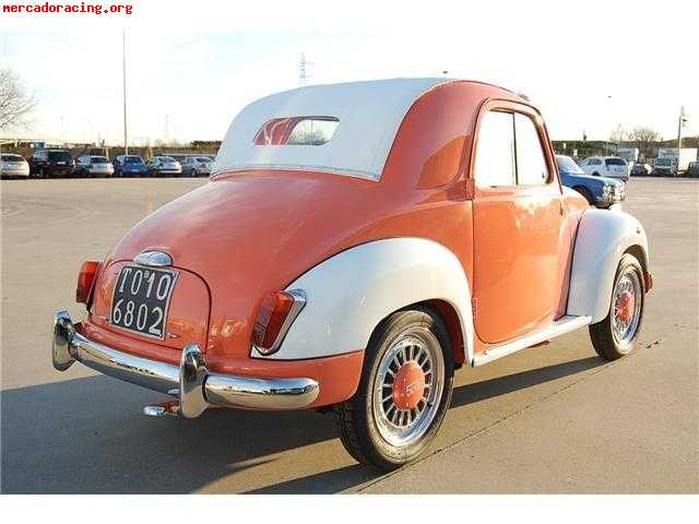 Fiat 500c topolino ano: 1950 precio: 7500