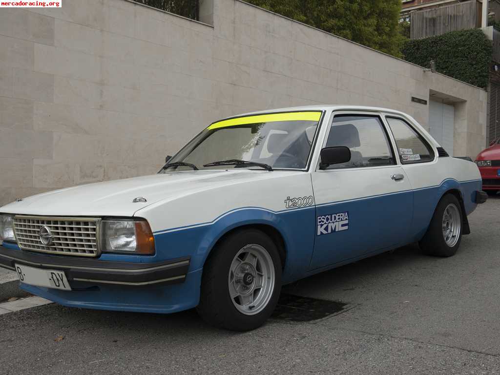 Opel ascona 2.0 s r de 1980  impecable.