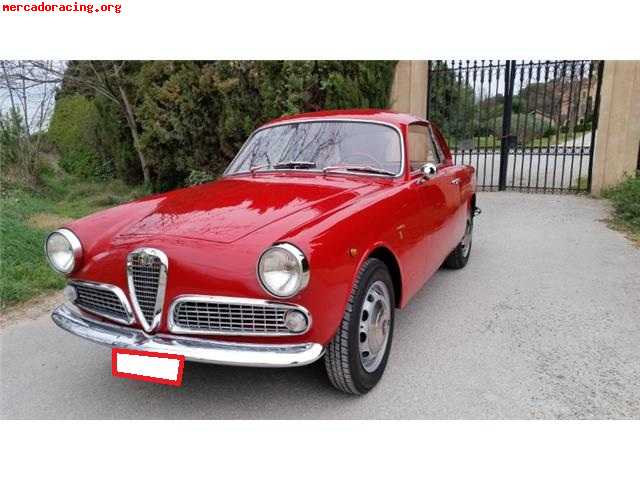 1960  alfa romeo giulietta  16000 euro
