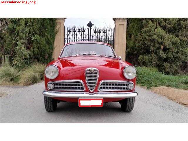 1960  alfa romeo giulietta  16000 euro
