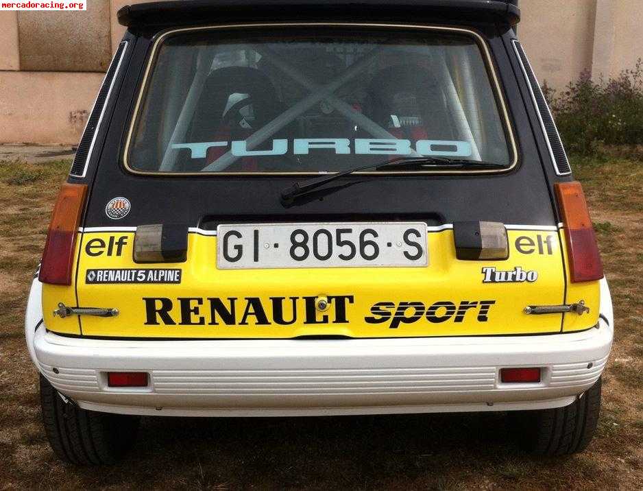 Renault 5 alpine turbo grupo a copa coupe