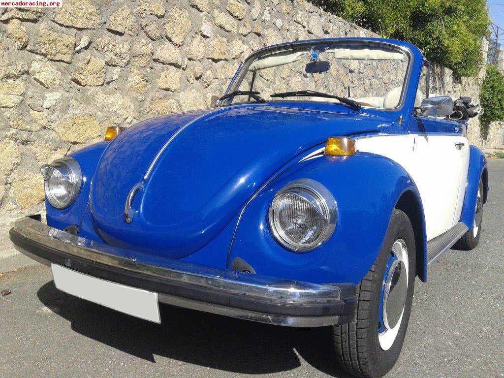 Vw 1303 ls karman cabrio 1977 versión usa