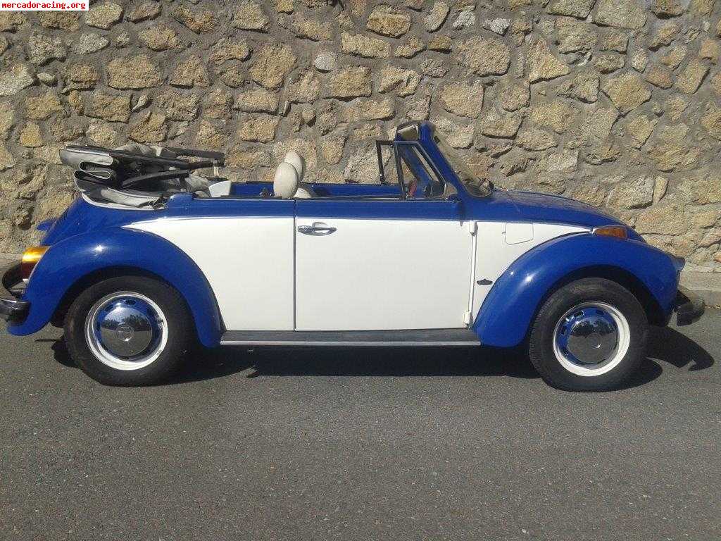 Vw 1303 ls karman cabrio 1977 versión usa