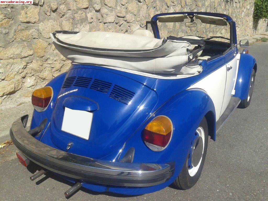 Vw 1303 ls karman cabrio 1977 versión usa