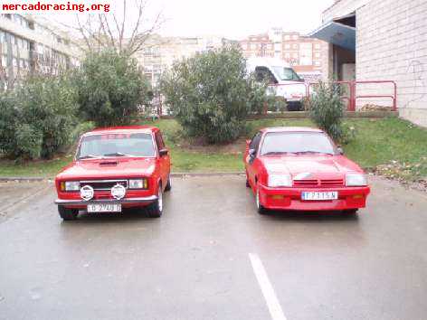 Seat 124 1.600 y opel manta 2.000