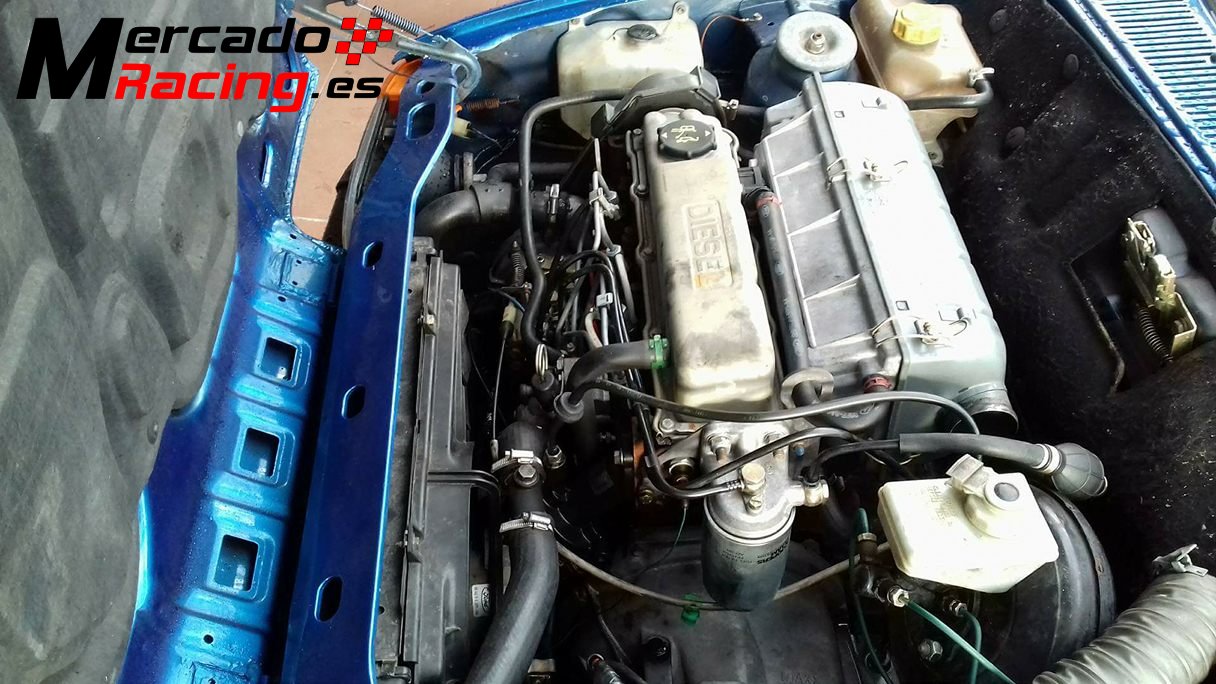 Ford fiesta mk2 1.6d 5 lugares