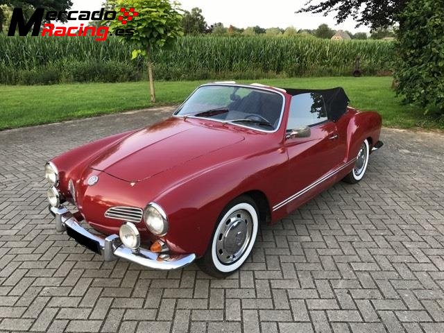 Volkswagen karmann ghia cabriolet 197000 km 1968 9900 eur