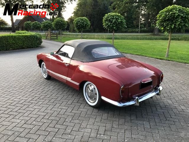 Volkswagen karmann ghia cabriolet 197000 km 1968 9900 eur