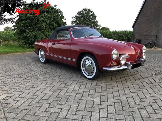 Volkswagen karmann ghia cabriolet 197000 km 1968 9900 eur