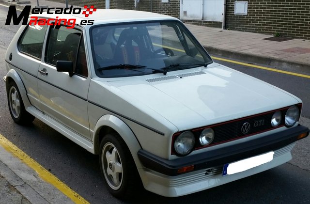 Volkswagen - golf gti mk1 - clásico - regularidad