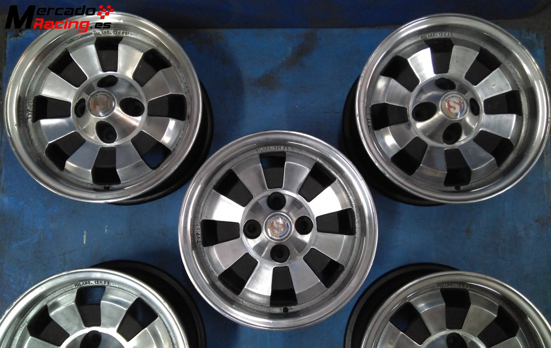 5 llantas clasicas stromberg milano