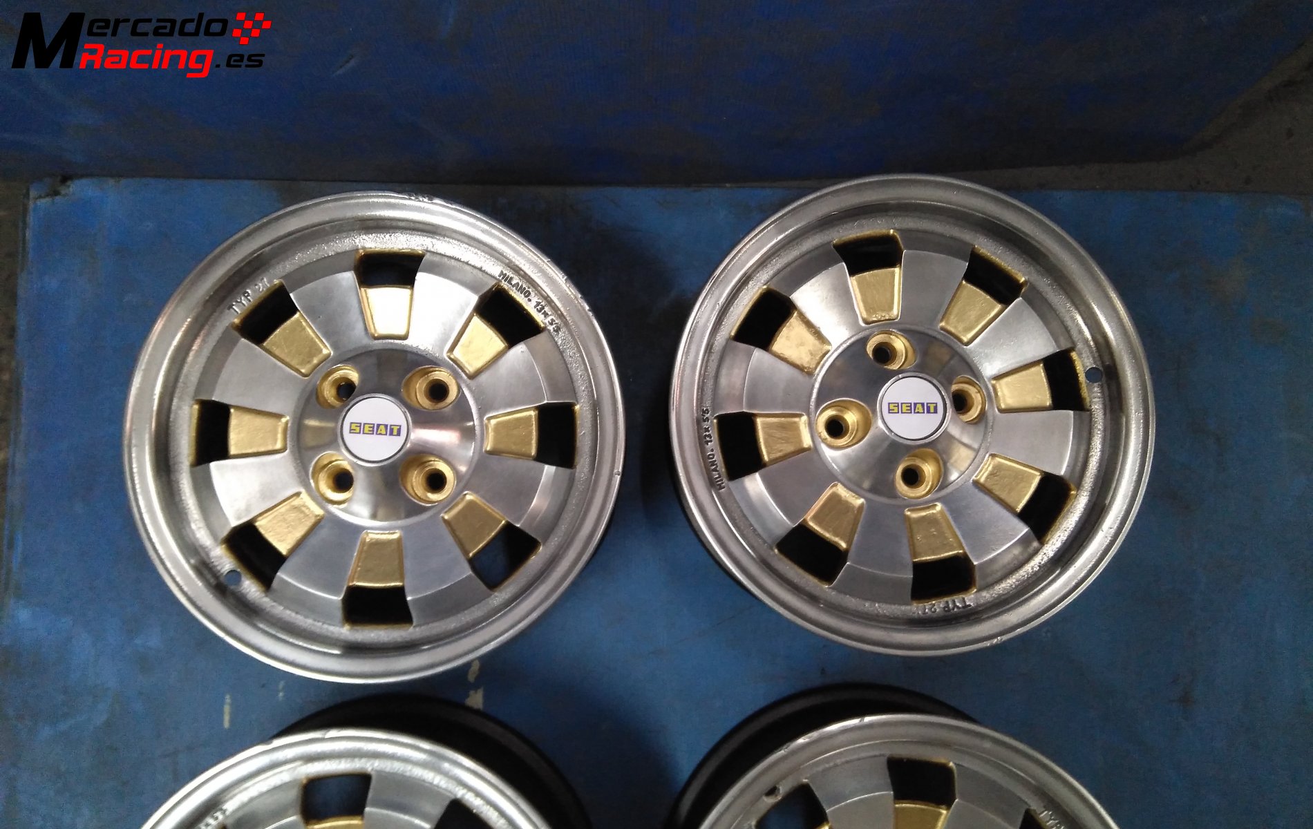 Llantas clasicas stromberg milano 13x5, 5