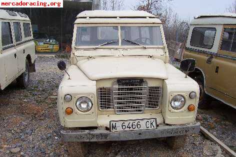 Vendo 4 land rover