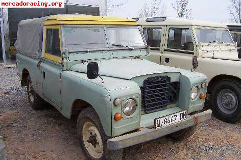 Vendo 4 land rover