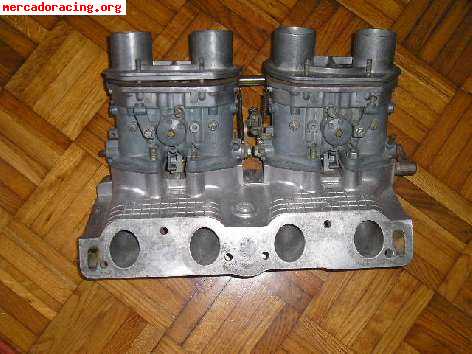 Vendo 4 carburadores solex 40 idf + colectores admision