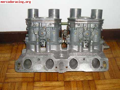 Vendo 4 carburadores solex 40 idf + colectores admision