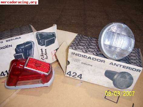 Faros citroen gs,sinca1000rally