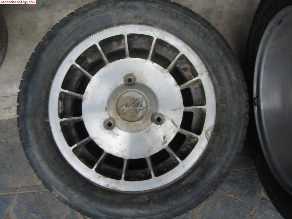 Llantas r5 alpine turbo, ford fiesta/capri, neumaticos