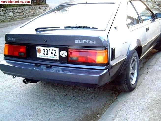 Toyota celica supra 2.8i año 1984.