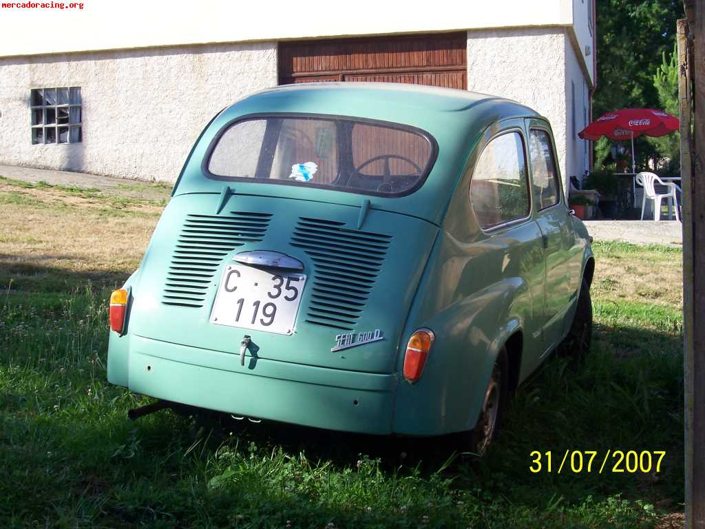 Seat  600 d   año 1964