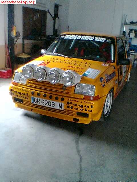 Vendo renault 5 gt turbo tope grupo a 610737822