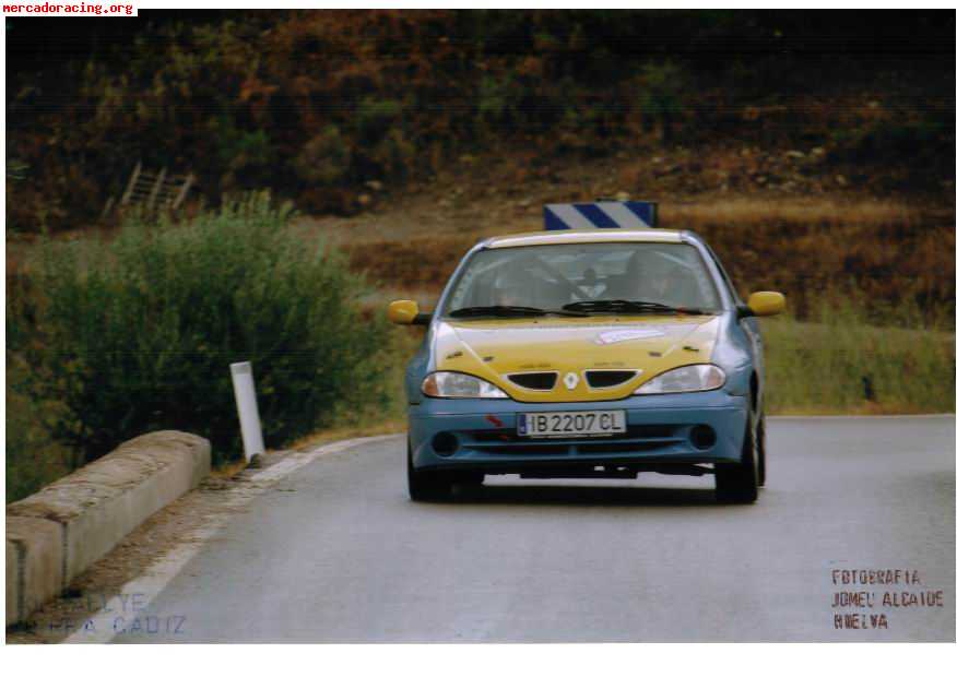 Vendo megane gr.a de rallyes