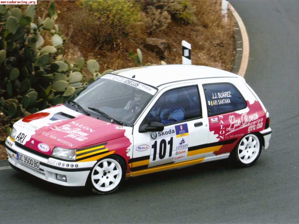 Vendo clio williams rally grupo a canarias