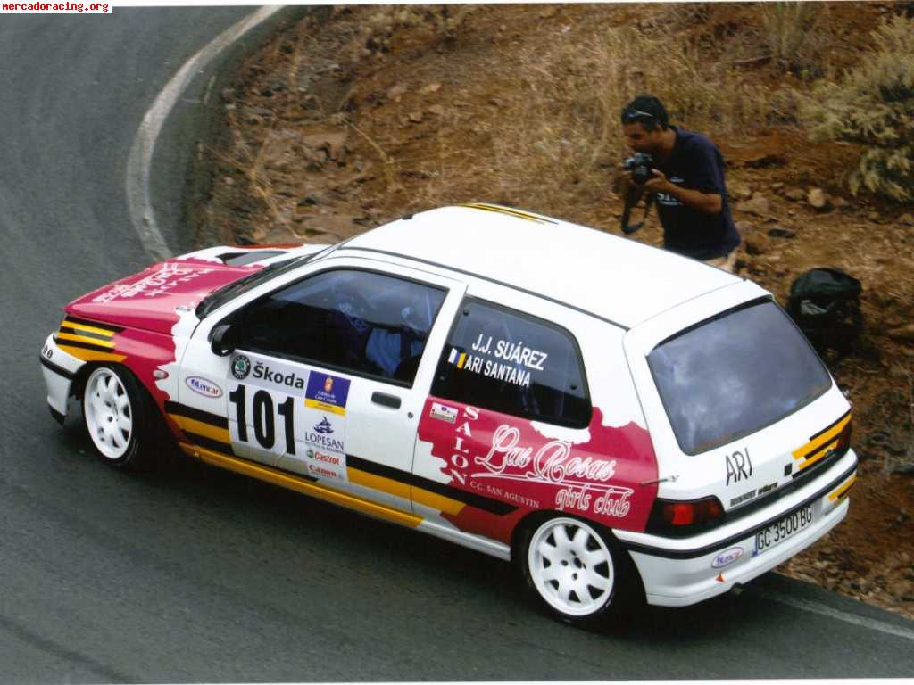 Vendo clio williams rally grupo a canarias