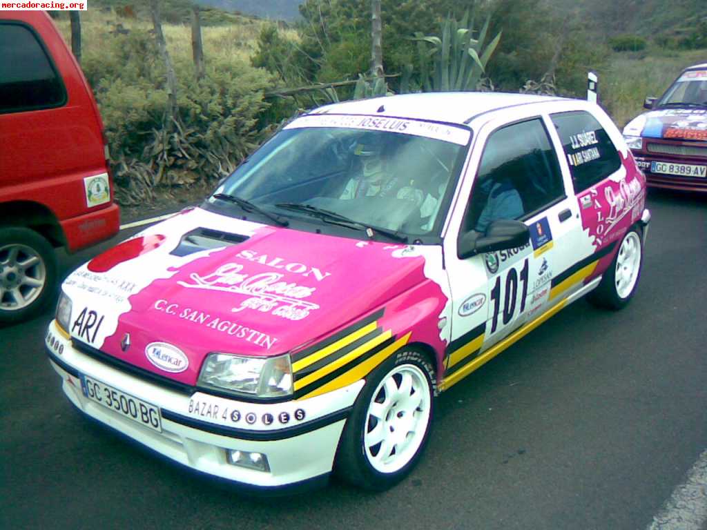 Vendo clio williams rally grupo a canarias