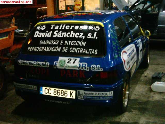 Vendo clio 16s urge 4000e