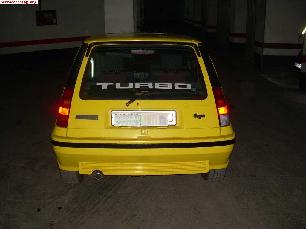 Super 5 gt turbo fase 2 año 88 de calle