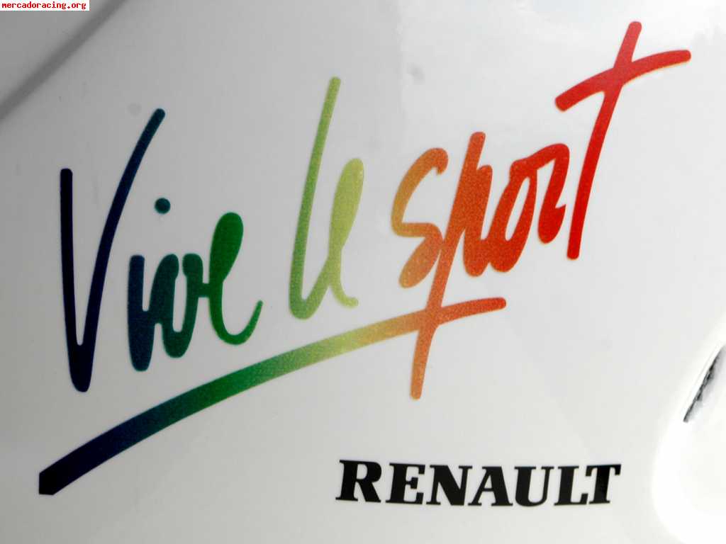 Pegatinas vive le sport renault