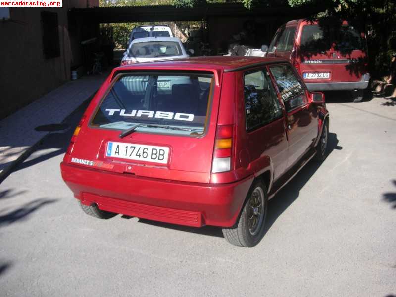 Vendo renault 5 gt turbo fase 2