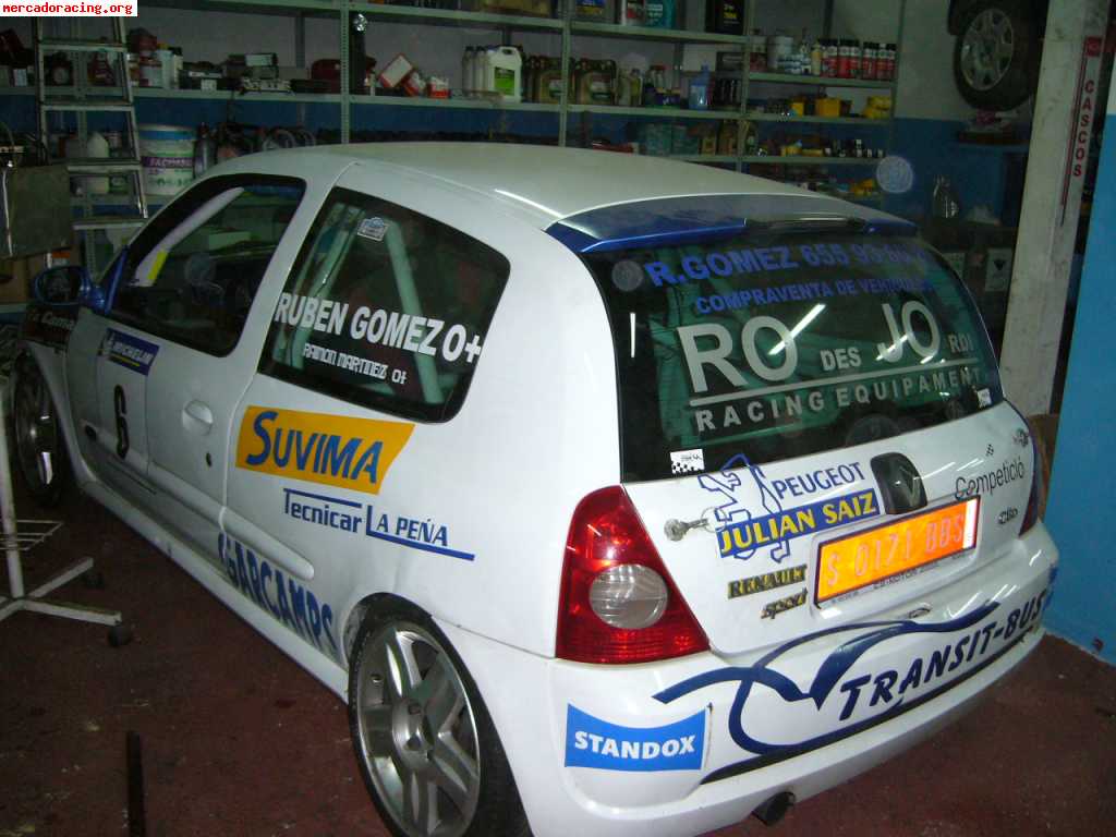 Clio sport cup, año 2004, 11.800