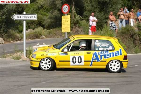 Vendo clio williams tope gr-n 