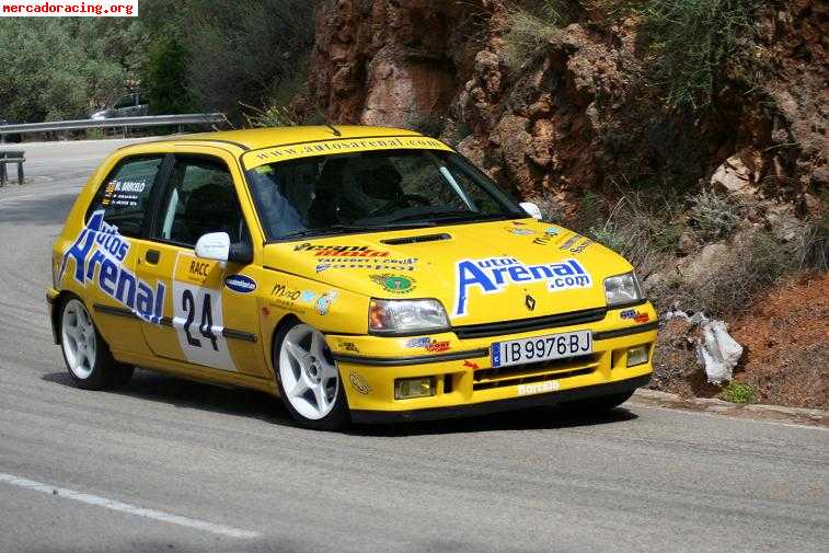 Vendo clio williams tope gr-n 