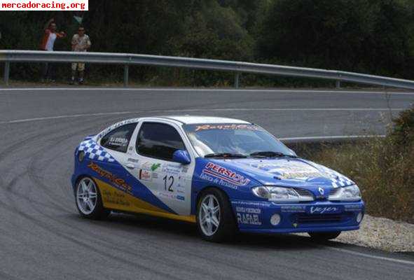 Galindo vende o cambia renault megane gr a rallye