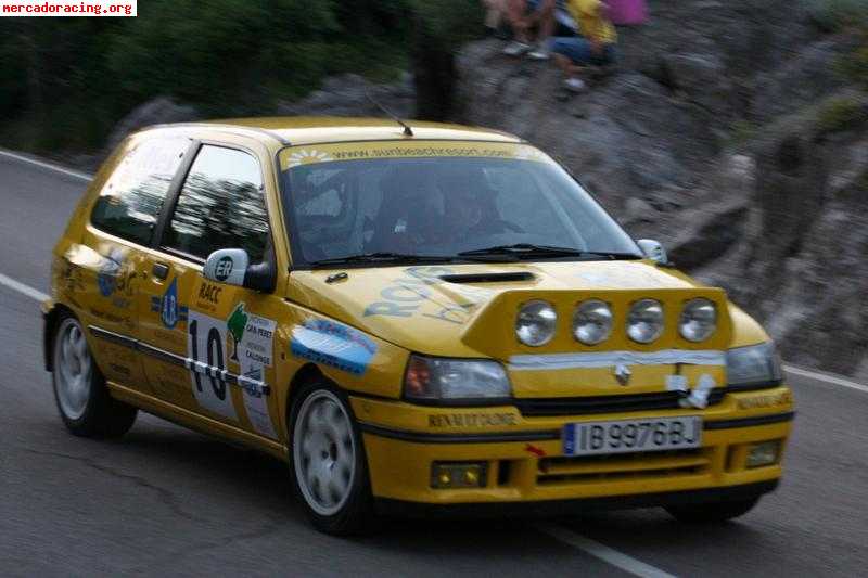 Vendo clio williams competicion tope gr-n 