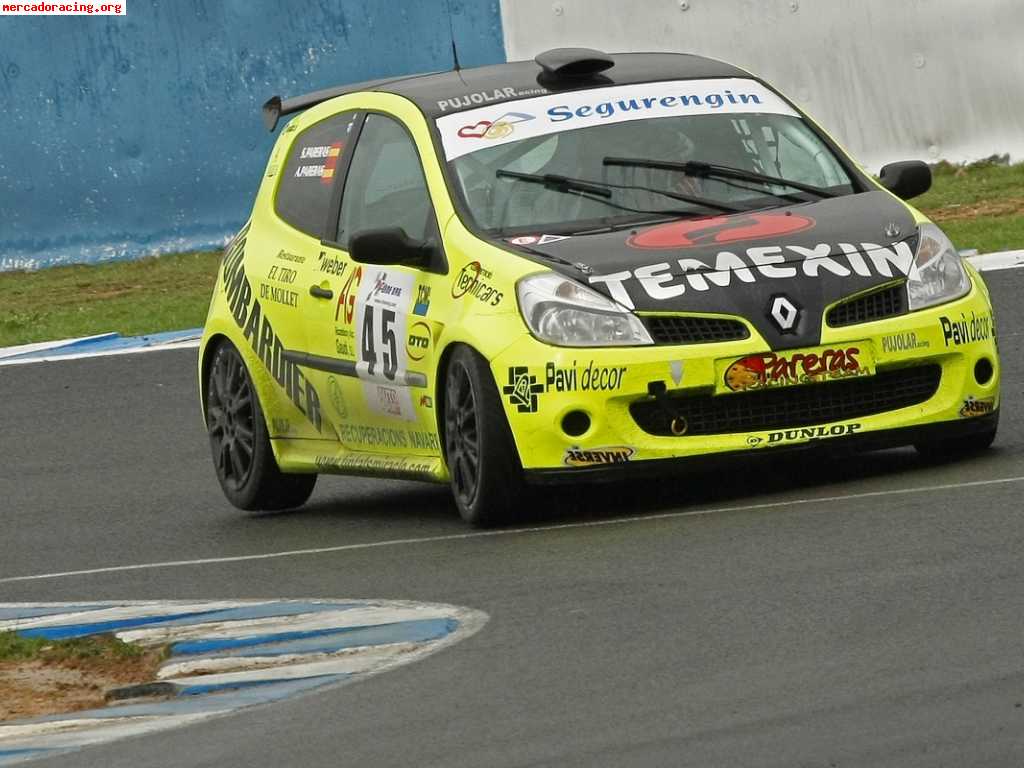 Venta renault clio cup 2008 25.000 eur + iva