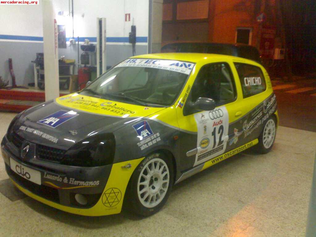 Vendo clio cup 2004 o cambio por clio 2007 de la copa