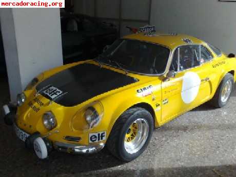 Renault alpine a110 restaurado completamene 