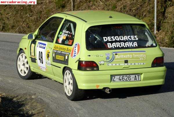 Se vende clio 1.8 16v gr.n