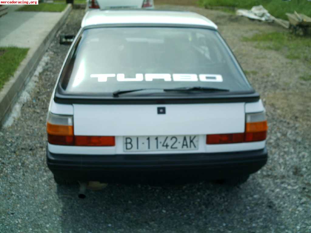 Cambio mi renault11 turbo por coche de competicion